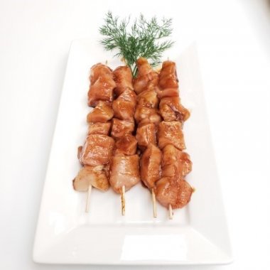 Marinated Chicken Shish Kabobs White Meat