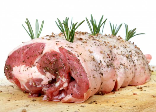 Lamb Roast (boneless-trimmed and tied or netted) average weight 5 lbs. Regular