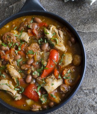 Cooked Turkey Stew Boneless