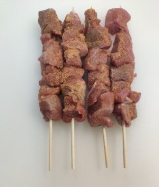 Seasoned Turkey Kabobs Dark Meat